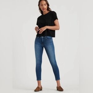 Lucky Brand Mid Rise Ava Crop Sz 27